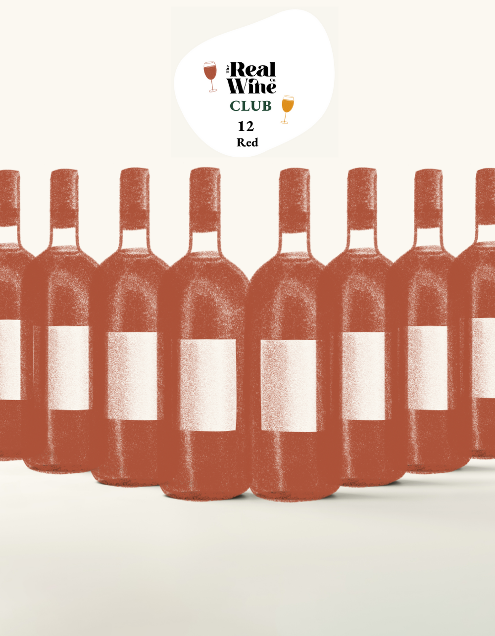 Real Wine Club, Premium Red Case, 12 bottles