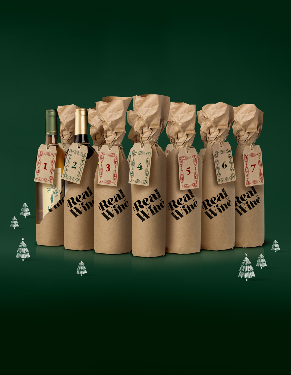 Real Wine Advent Calendar Case -12 bottles